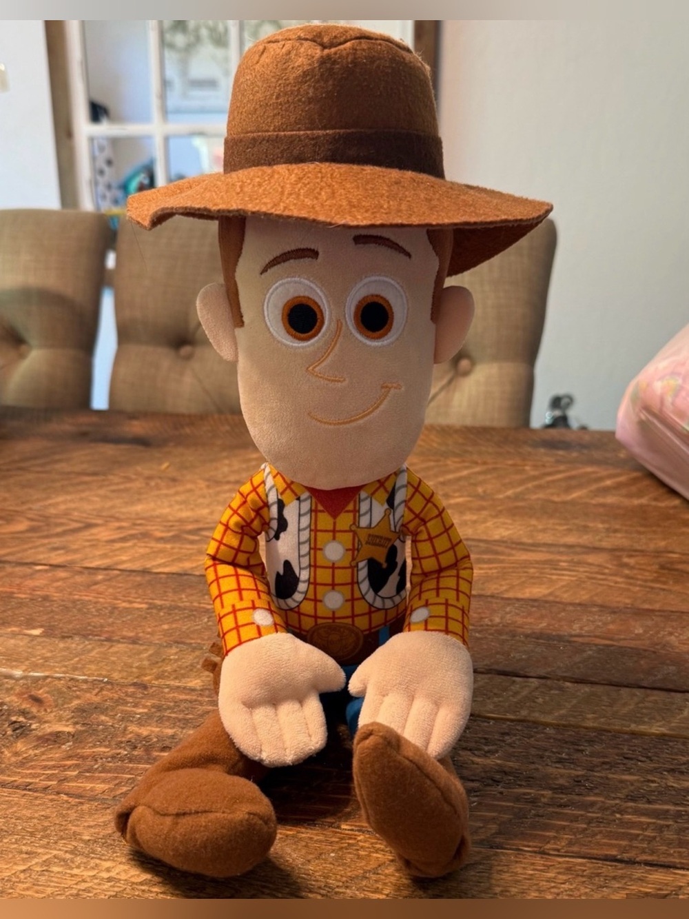 Toy Story Woody Plush Toy - Brown/Yellow